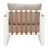 Welt Armchair Taupe & White