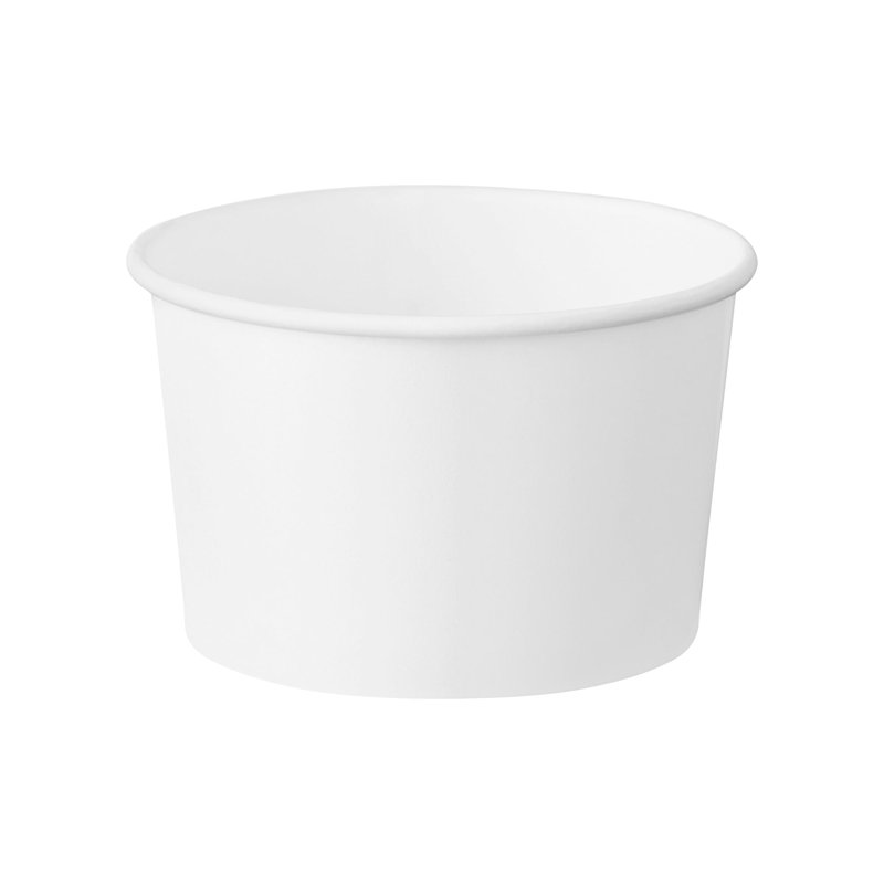 6 oz Squat Paper Soup Cups - 1000 Cups