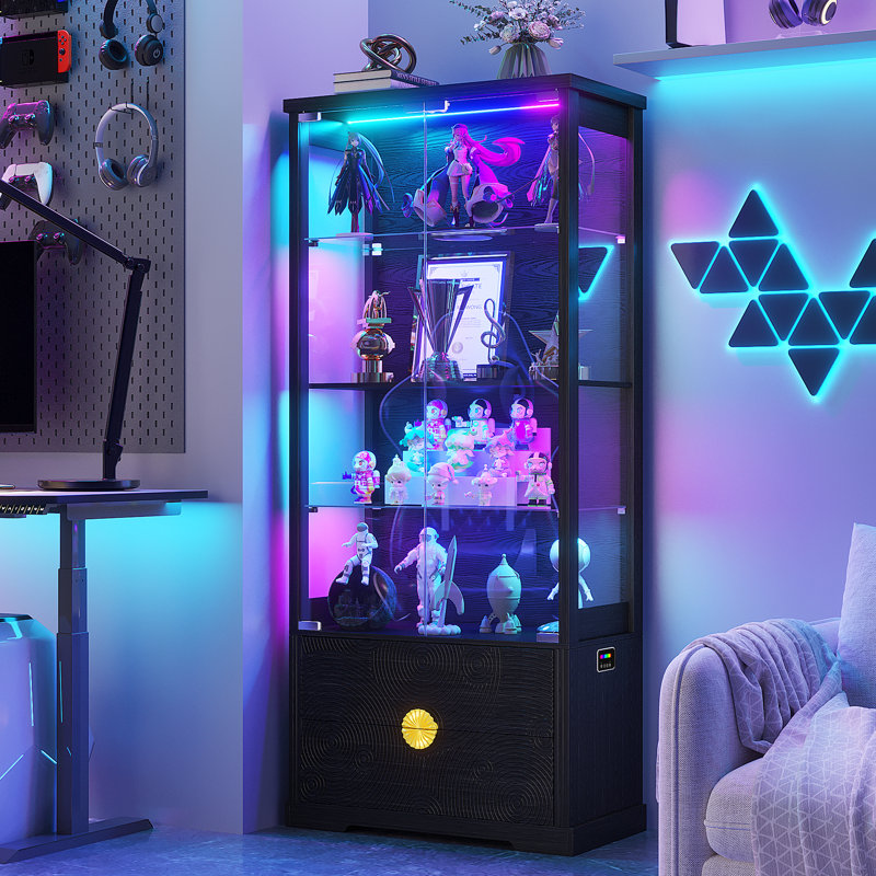 Display Cabinet, Black