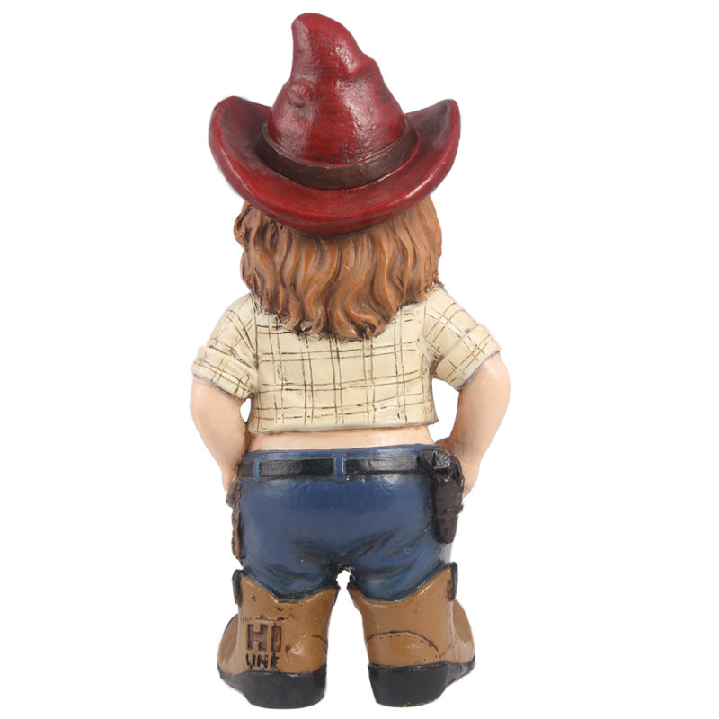 Wild West Gnome Garden Statue