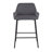Cassiopeia Fixed-Height Faux Leather Bar & Counter Stool with Metal Legs-276000892-276000886-276000888