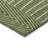  Machine Washable Indoor/Outdoor Chantille ACN990 Green Area Rug-663097505