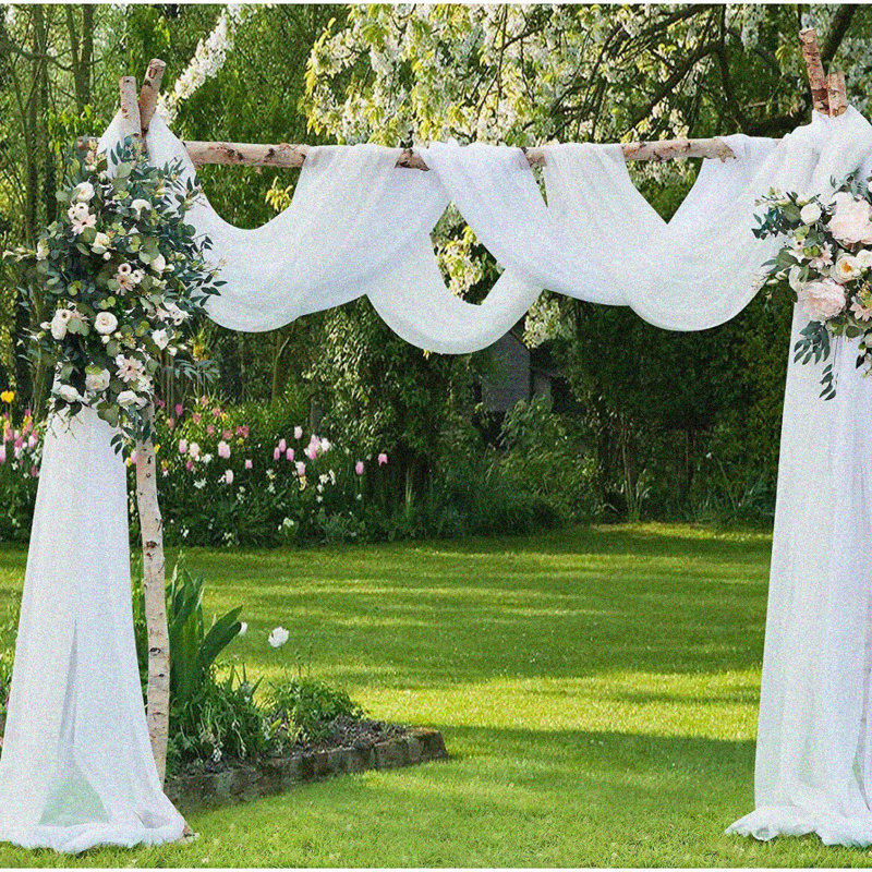 Ethereal Elegance Wedding Arch Draping Fabric Bundle