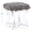 Tabouret d'appoint en plastique Hajredin