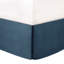 Literie relaxante en coton bleu 7 pièces