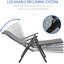 Odia 58cm Long Reclining Single Chaise