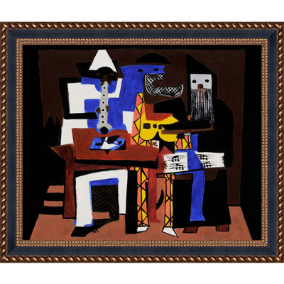 " Three Musicians " by Pablo Picasso Painting Print