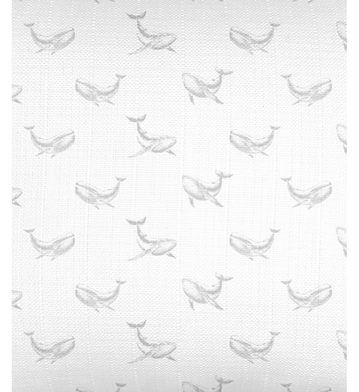 Printed Pillows Linen Animal Print Accent Pillow, Gray, Square 26", Polyester