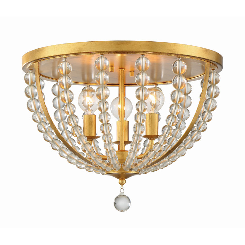 Gateshead 3 - Light 16.5" Chandelier Style Bowl Flush Mount