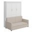 Lit escamotable mural Murphy avec coussin-25218105