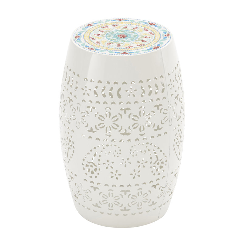 RUBY12" SIDE TABLE, White
