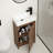 Dawsen 18'' Small Freestanding Bathroom Vanity Set