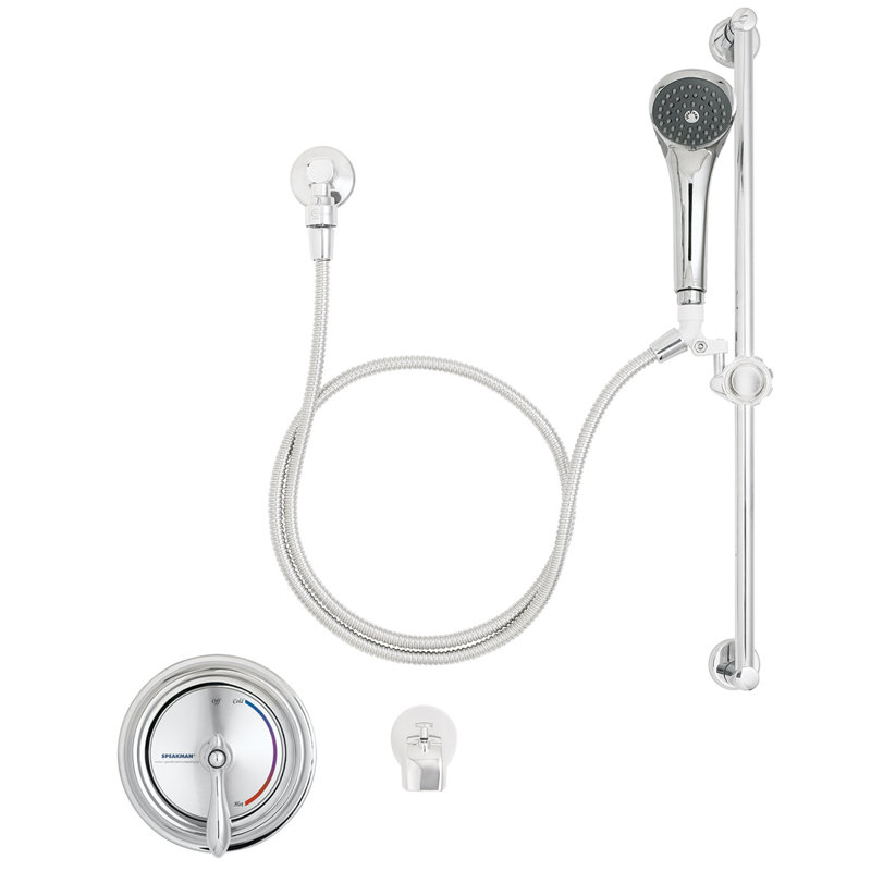Robinet de douche et baignoire thermostatique et à pression équilibrée Sentinel Mark II
