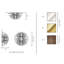 Lustre suspendu en verre Light Sophia-87788093-87788094-87788095