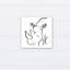 « amour rhino », art sur toile