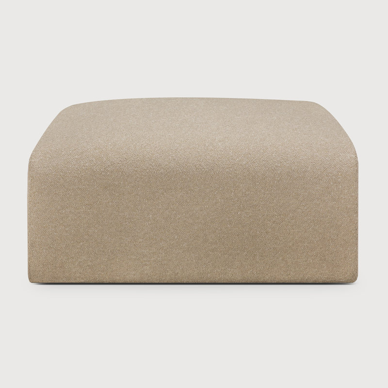 Bulky Ottoman, Almond