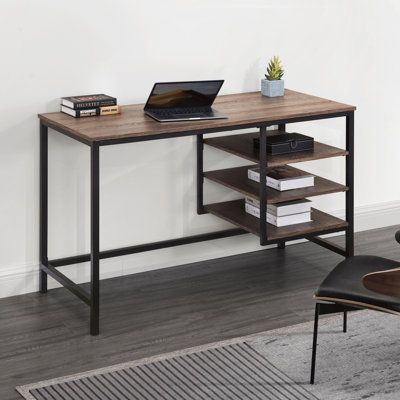 Metal Base Writing Desk