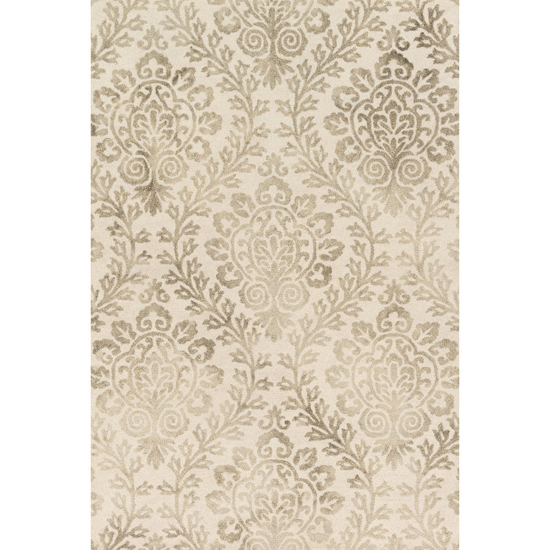 Veilleux Wool Geometric Indoor Rug, Rectangle 9'3" x 13'
