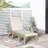 Chaise Lounge Chair, Patio Recliner With 4-Position Adjustable Backrest And Cushion, Pool Lounge Chair-966547219