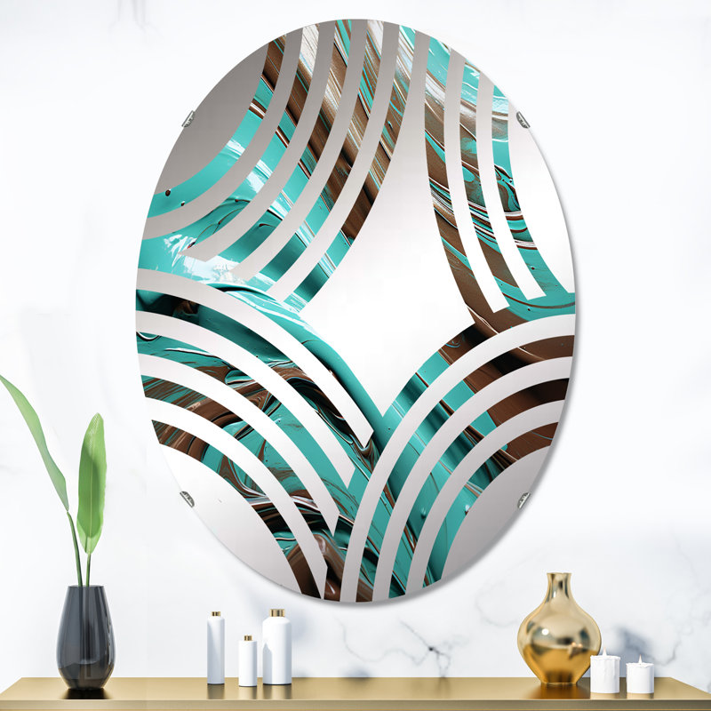 Miroir décoratif Elixir Cacao Ice Cream, L 24 po x H 36 po