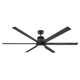 Draftsman 72-in Indoor/Outdoor Smart Ceiling Fan with Integrated LED + Remote