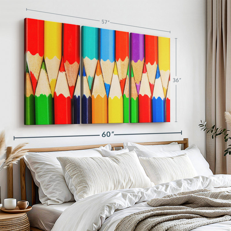" Colored Pencils For Drawing " on, 36" H x 57" W