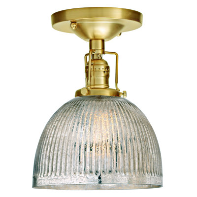 Shumway Glass Semi Flush Mount