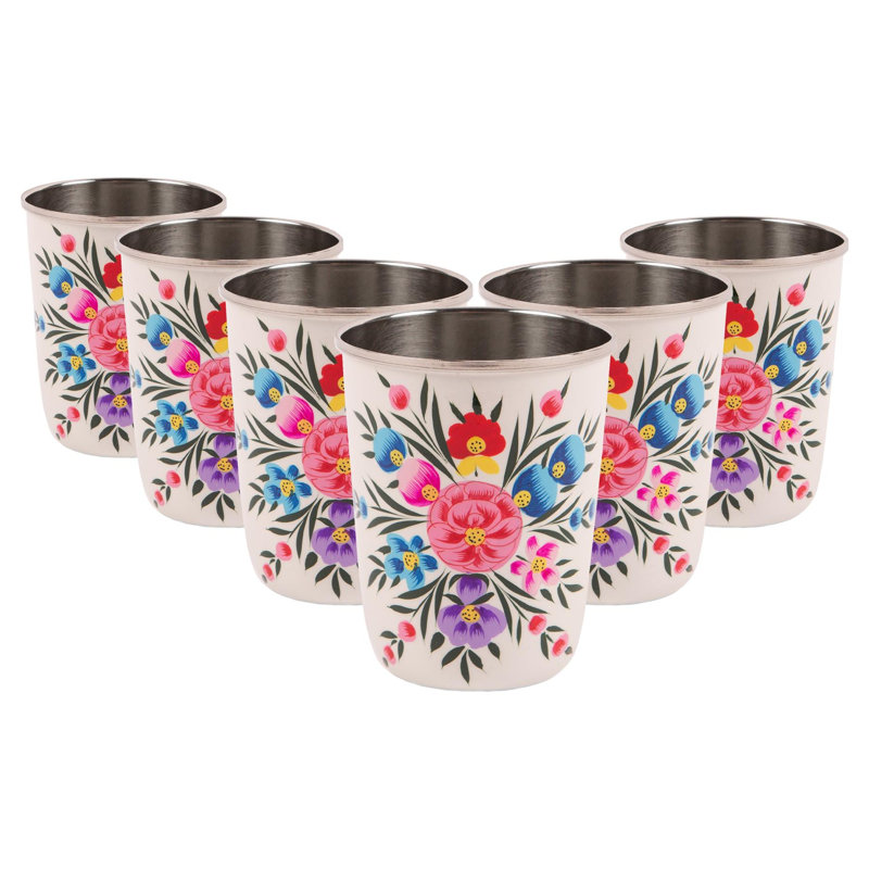  Picnic Tumblers, Cotton, 300 ml.