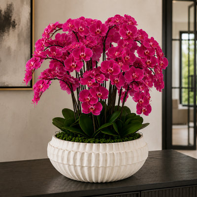 Faux Floral in Vase