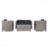 4-Piece Puerta Set Outdoor Patio Furniture-904997920-904997922