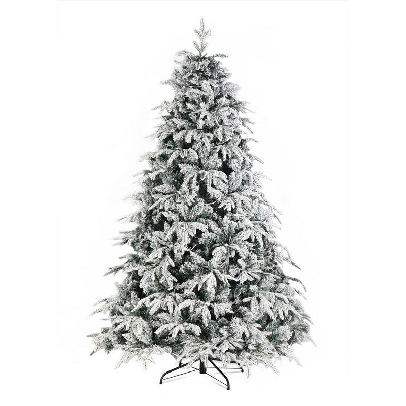 7' Lighted Pine Christmas Tree