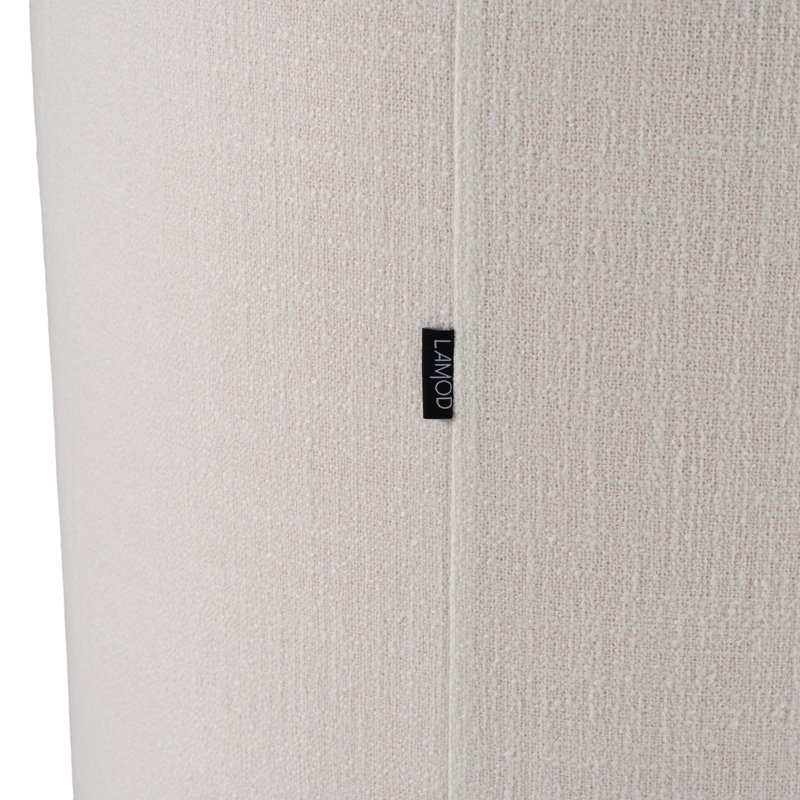 Benbow Upholstered Swivel Dining Chair, White