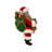 Kurt Adler Fabriche African American Santa, 12in