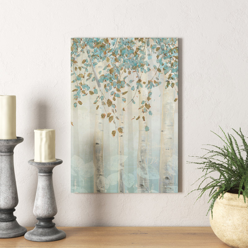 Dream Forest II by James Wiens - Print on Canvas, Black Floater Framed, 101.6 cm H x 66.04 cm W