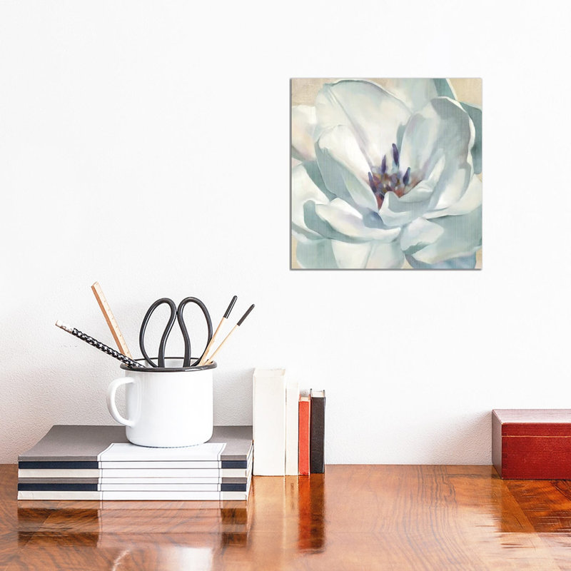 Iridescent Bloom II by Carol Robinson - Print on Canvas, 30.48 cm H x 30.48 cm W, Wrapped Canvas