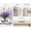 "Peaceful Lavender Bouquet", impression sur toile tendue-1938935036