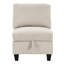 4-Piece Modular Sectional With Storage Seats-306736868