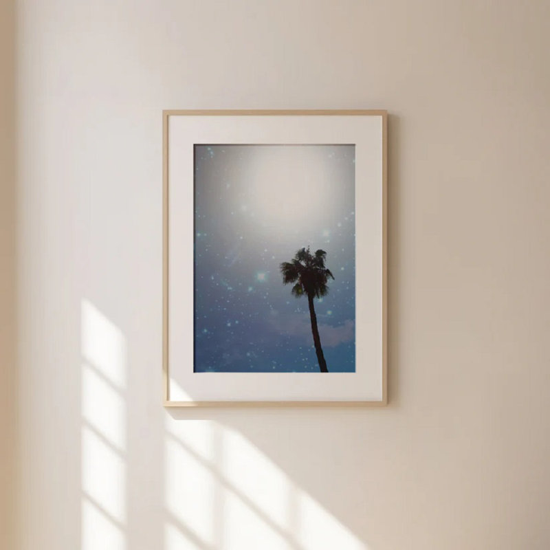 Urban Palms Print, 60cm H x 42cm W