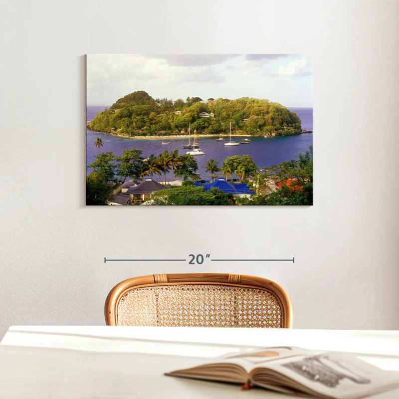 Nicci West Indies Young Island, 16" H x 24" W