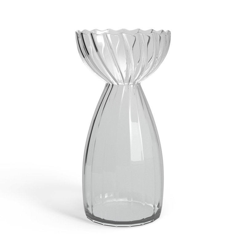 Amaya 5.75'' Handmade Glass Table Vase