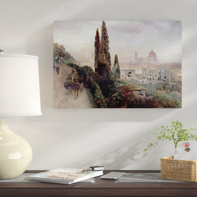 " Florence " by Oswald Achenbach