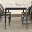 Ensemble de table de salle à manger et de chaises Simple Rock-106743414