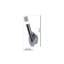 Inaya Steel LED Wallchiere