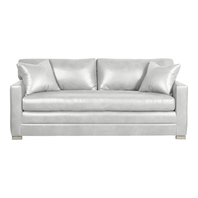 Hillcrest Sleeper Sofa, Wrenn, Ziggy Dune Genuine Leather