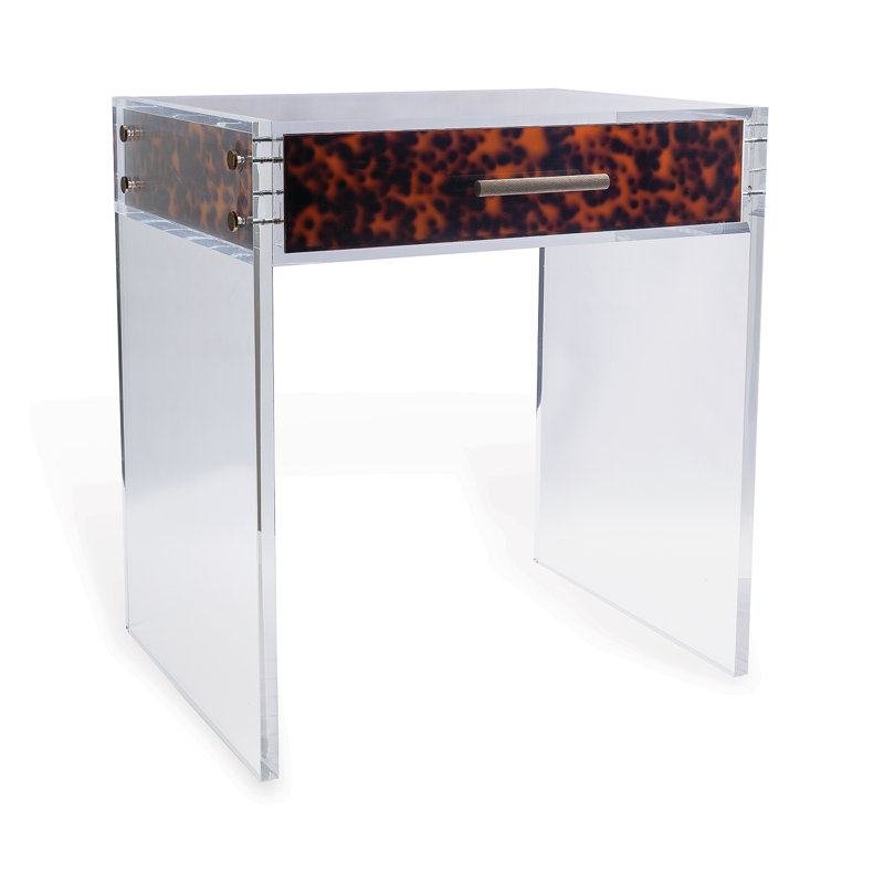 Table de bout avec rangement Milan