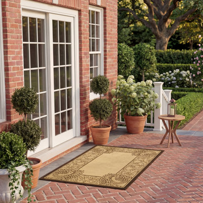 Arneshia Southwestern Brown/Nature Area Indoor/Outdoor Area Rug