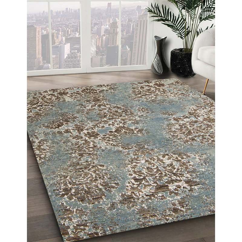 Tapis abstrait moderne 5378, Rectangle 8 pi x 10 pi