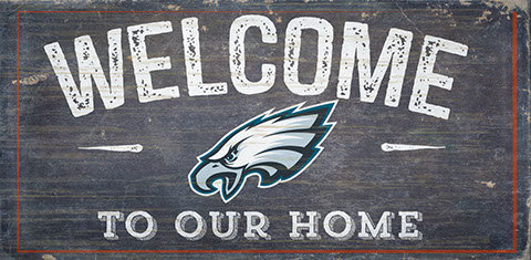 Décoration murale welcome NFL, Eagles de Philadelphie