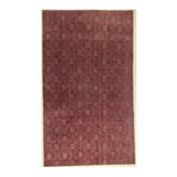 Luxor Handmade Cotton and Wool Geometric Area Rug