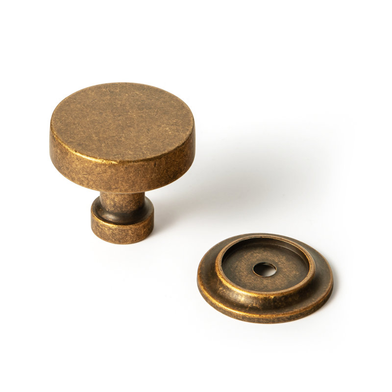 6/5" Diameter Circle Knob With Base Multipack
